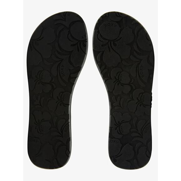 Roxy Women's Costas Slip-On Flip-Flops, Black 3 Size 8M - Picture 5 of 5